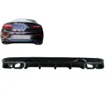 Difuzor bara spate Mercedes E-Class C238 A238 AMG cu ornamente toba E63