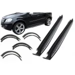Kit prelungiri aripi si praguri laterale pentru Mercedes ML W164 2005-2011