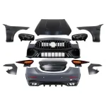 Pachet Exterior Mercedes C-Class W205 Sedan (2018-2022) Conversie la W206 C63 Design