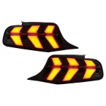 Stopuri Full LED Ford Mustang V Pre-Facelift (2010-2012) Fumuriu 7 moduri Dinamic