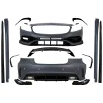 Pachet exterior complet Mercedes A-Class W176 2012-2018 A45 Design cu eleron