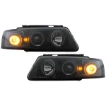 Faruri Angel Eyes VW Passat B5 3B (11.1996-08.2000) Negru