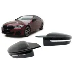 Capace oglinzi BMW Seria 5 G30 G31 G38 (2017-up) Seria 6 G32 (2017-up) Seria 7 G11 G12 (2015-up) Seria 8 G14 G15 (2017-up) M Sport Design Negru Lucios