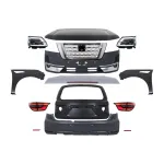 Kit exterior complet Nissan Patrol Y62 2015-2019 conversie la design 2020