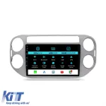 Navigatie Android Dedicata Volkswagen Tiguan (2006-2016), 9Inch, 4Gb Ram, 64Gb Stocare, Carplay