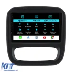 Navigatie Dedicata Opel Vivaro Renault Trafic Fiat Talento (2014 - 2018), 9 Inch, 1Gb Ram, 32Gb stocare, Carplay