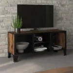 Dulap TV ,maro,105x36x47 cm,metal și MDF GartenMobel Dekor