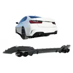 Difuzor Bara Spate si Tobe Ornament BMW 3 Series G20 G28 Sedan G21 Touring (2019-06.2022)
