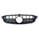 Grilă centrală Mercedes C-Class W205 S205 C205 A205 2014-2018 negru