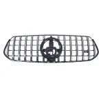 Grila Centrala Mercedes GLE SUV W167 V167 GLE Coupe C167 Sport Package (2019-2023) GTR Panamericana Design Negru si Crom
