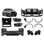 Pachet Exterior Complet BMW X6 G06 (2019-) Conversie la LCI 2024 X6M Design
