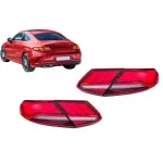 Stopuri LED Mercedes C-Class A205 Cabrio C205 Coupe (2016-2023) Semnal Dinamic