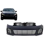 Bara fata VW Golf 6 VI 2008-2013 R20 Look cu grile si lumini DRL