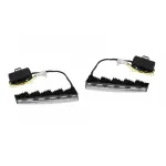 Lumini de zi potrivite pentru Mercedes G-Class W463 după 1989 cu bază cromată