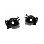 Kit de proiectoare tip M technik/M3 potrivit pentru BMW Seria 3 E90/E91 2005-2011 crom, stânga + dreapta