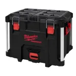 Cutie de transport scule Milwaukee PACKOUT XL, IP65, capacitate 45 kg