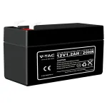 Acumulator gel plumb, V-tac, 12V, 1.2ah 97x43x57mm, SKU-23449