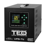 UPS 2500VA/1800W cu runtime extins si unda sinusoidala pura TED Electric