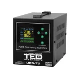 UPS 500VA/300W cu runtime extins și undă sinusoidală pură TED Electric