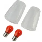 Lentile de semnalizare pentru motocicletă Pachet de lentile albe potrivite pentru Yamaha FZR FZ XJR XJ TDM 600 - 1300