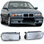 Pereche de lumini de ceață potrivită pentru BMW E36 Sedan Coupe Cabriolet Compact Touring
