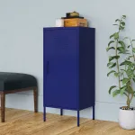 Dulap de depozitare, bleumarin, 42,5x35x101,5 cm, oțel GartenMobel Dekor