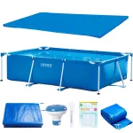 Piscină supraterană Intex cu cadru metalic 300x200x75 cm, accesorii incluse