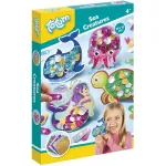 Set creativ cu folii de transfer - Creaturi marine