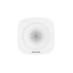 Sirena wireless interior Hikvision DS-PS1-I-WE(B)-R, AX PRO, 868 MHz, 110 dB, LED rosu, baterie