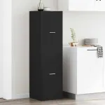 Cabinet de Apotecă Stejar negru 40 x 41 x 144.5 cm GartenMobel Dekor