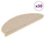 Covorașe scară autoadezive aspect sisal 30 buc 65x21x4cm Berber GartenMobel Dekor