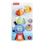 Jucărie senzorială Fisher-Price cu ventuză pentru bebeluși 3 luni+