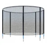 Plasa de siguranta si protectie pentru trambuline cu diametrul de 244cm cu 6 stalpi exteriori, inaltime plasa 155 cm