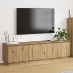 Cabinet TV Stejar Artizanal 180 x 38 x 49 cm Lemn compozit GartenMobel Dekor