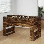 Masă de Foosball Stejar Afumat 146,5 x 74 x 85 cm Lemn compozit GartenMobel Dekor