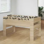 Masă de Foosball Stejar Sonoma 146,5 x 74 x 85 cm Lemn compozit GartenMobel Dekor