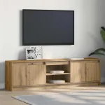 Unități TV 2 pcs Maro 180 x 34 x 50 cm Lemn compozit GartenMobel Dekor