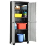 Dulap, 68x39x171,5 cm, plastic GartenMobel Dekor