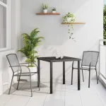 Set de masă pentru grădină 3 pcs Antracit GartenMobel Dekor