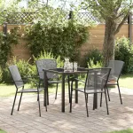 Set de masă pentru grădină 5 pcs Antracit GartenMobel Dekor