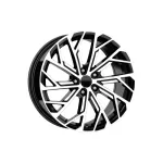 Jante aliaj DY817 17x7.5 5x100 ET35 negru diamond cut pentru Skoda VW Audi Seat