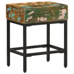 Masă laterală, 40x30x51 cm, lemn masiv reciclat GartenMobel Dekor