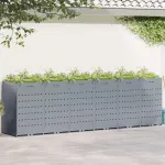 Depozitare pentru 6 pubele Wheelie Gri deschis GartenMobel Dekor