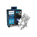 Set 2 becuri LED H4 Philips Ultinon Pro6000 Boost 12V 18W 5800K