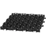 Grilă pentru înierbare GardenPUZZLE II 500x500x40 mm, neagră, UV