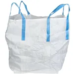 Sac Big Bag din PP 90x90x120 cm, 4 bride, baza plana, max. 1000 kg
