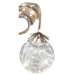 Glob decorativ LED de Crăciun MagicHome, 15 cm, lumină alb cald