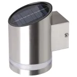 Lampă solară LED Strend Pro Garden pentru perete sau gard, inox, 9x12x14 cm