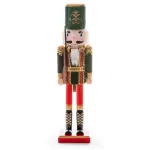 Spărgător de nuci decorativ din lemn cu căciulă, 38 cm, MagicHome