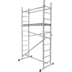 Schelă din aluminiu cu platformă Strend Pro IKAR 3 în 1, 2x5, 400 cm